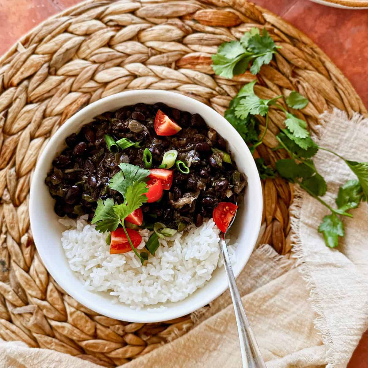 Easy Cuban Canned Black Beans