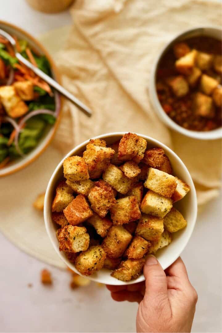 croutons in air fryer