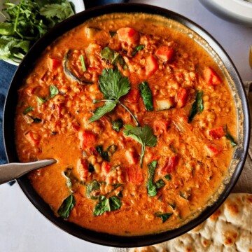 split mung bean curry
